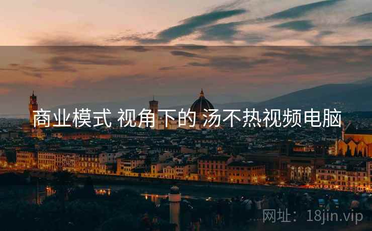 商业模式 视角下的 汤不热视频电脑
