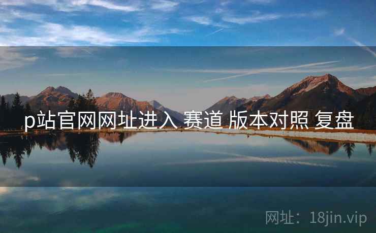 p站官网网址进入 赛道 版本对照 复盘
